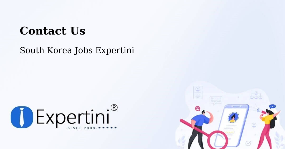 Contact Expertini – Daegu - South Korea Jobs Expertini