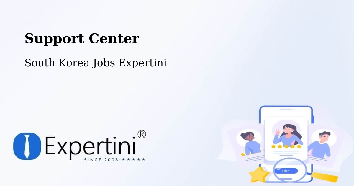 Support Services – Daegu - South Korea Jobs Expertini